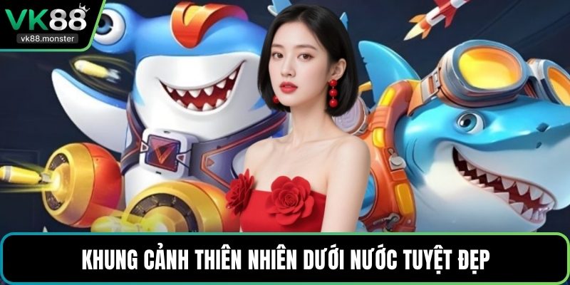 Khung cảnh thiên nhiên dưới nước tuyệt đẹp