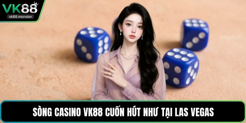 Sòng casino VK88 cuốn hút như tại Las Vegas